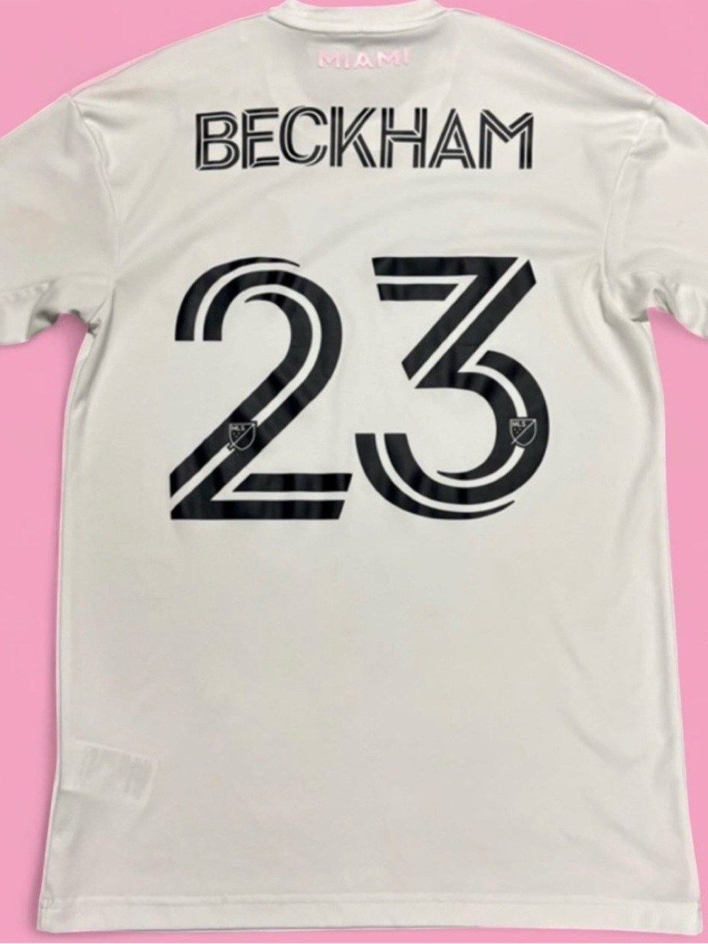 ⚽️ Adidas Inter Miami CF 2020 Inaugural Beckham Jersey Sz S new condition